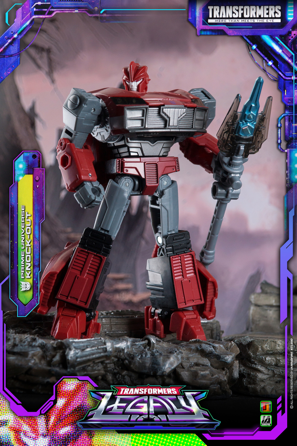 TFブレイクアウト！ Transformers Legacy Knock-Out Toy Photography Images by IAMNOFIRE